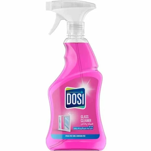 6260001738805 اسپری شیشه شوی دوسی- ضدلک صورتی 450گرمی - تصویر 1