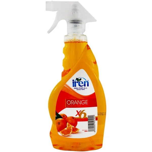 6260007501922 اسپری شیشه شوی آیرن- پرتقالی 500میل - تصویر 1