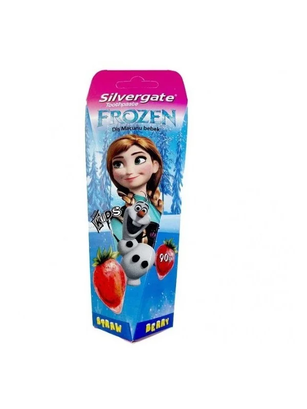 6260007502226 خمیردندان سیلورگیت- کودک دخترانه صورتی آنا 90گرمی - تصویر 1