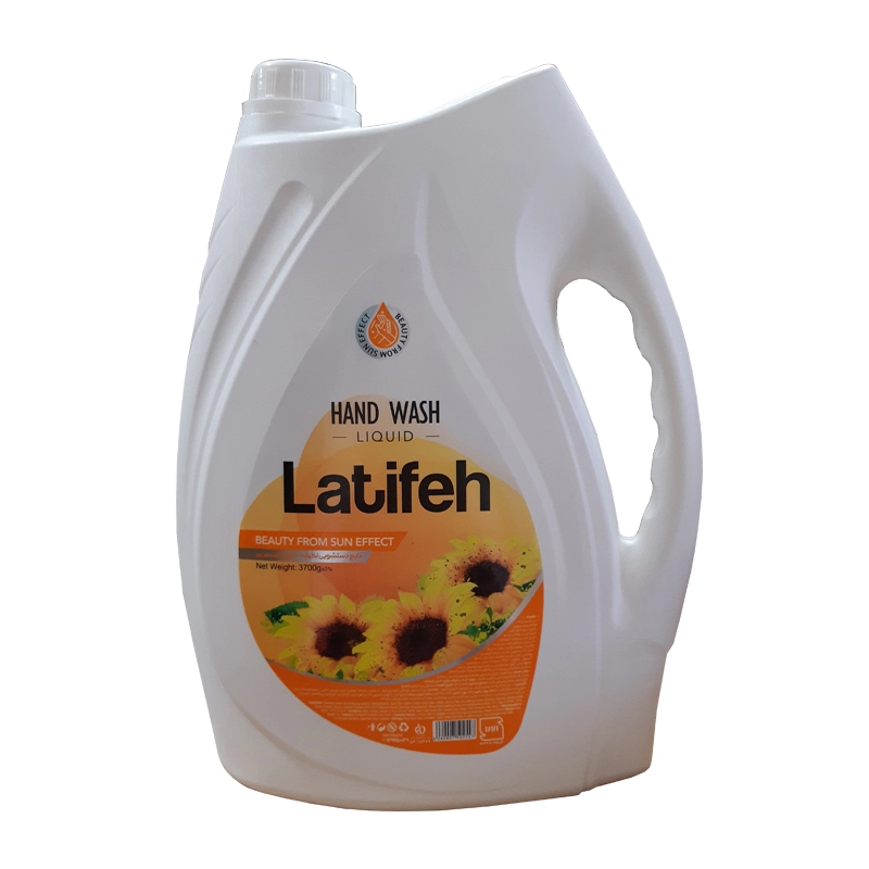 6260007502547 مایع دستشویی لطیفه- سان افکت زرد 3700گرمی-پایا - تصویر 1