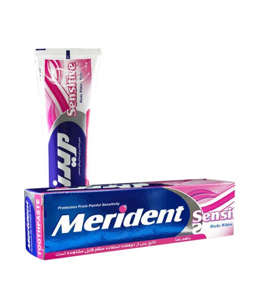 6260010505184 خمیردندان مریدنت- ترمیم کننده و مناسب دندان های حساس 100گرمی - تصویر 1