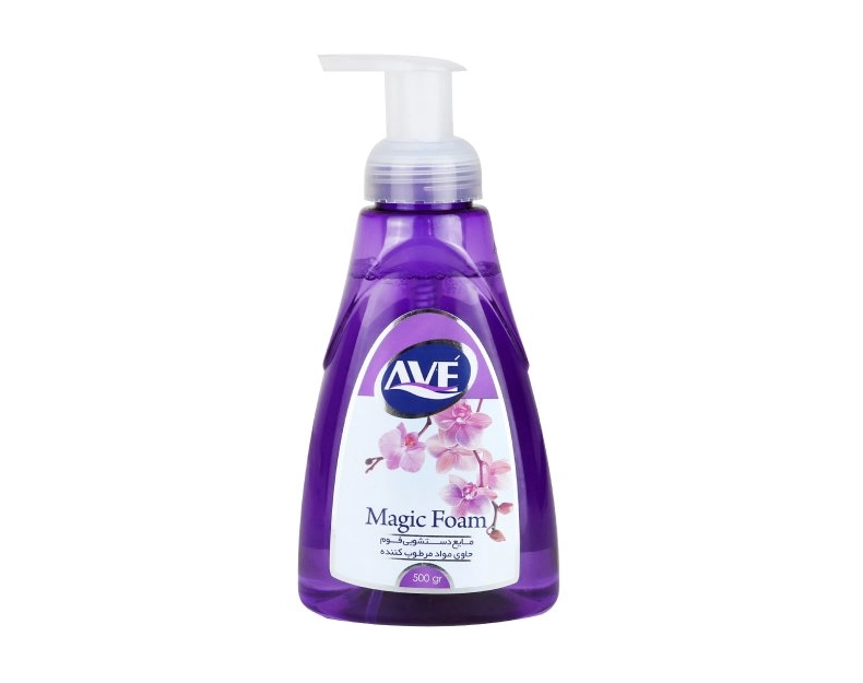 6260010508192 مایع دستشویی اوه- فوم بنفش آلوئه ورا 500گرمی - تصویر 1