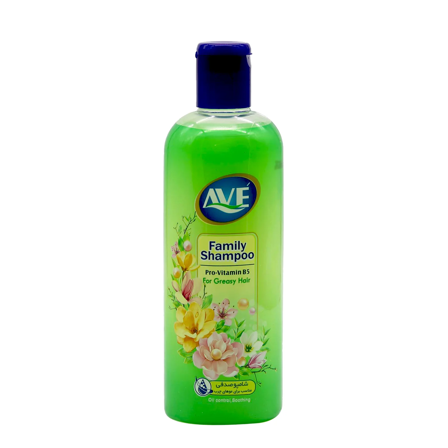 6260010508512 شامپو سر اوه-خانواده مخصوص موی چرب-پروتئین گندم و ویتامین ای 1لیتری - تصویر 1