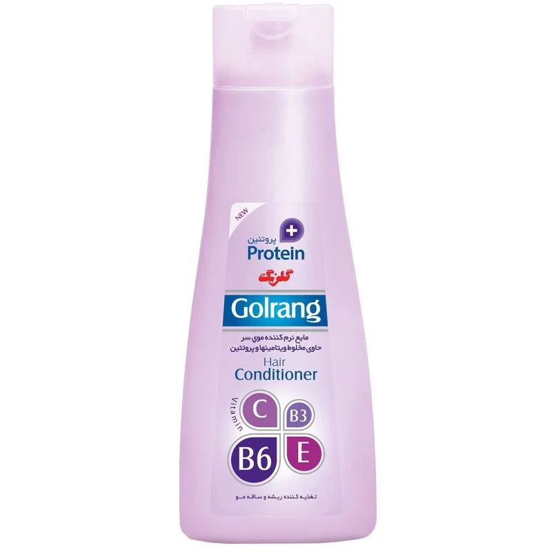 6260010508543 شامپو نرم کننده موی سر گلرنگ- بنفش مولتی ویتامین+پروتئین 880گرمی - تصویر 1