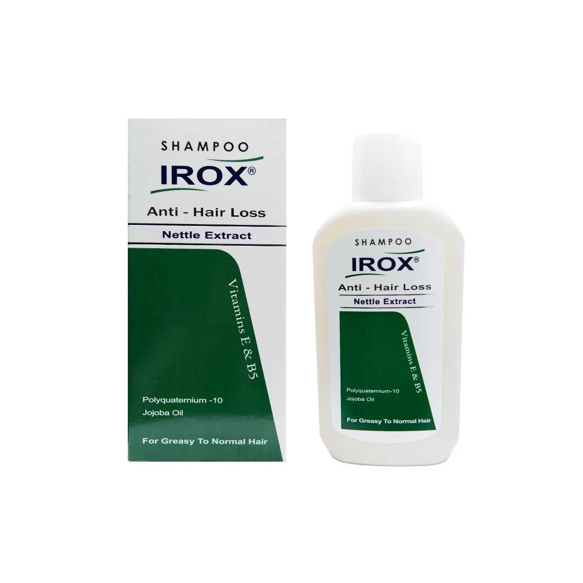 6260061800092 شامپو ایروکس- ضد ریزش مو(گزنه) 200میل - تصویر 1