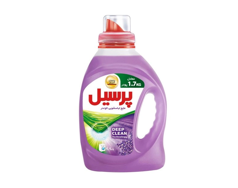 6260105005025 مایع لباسشویی ماشینی پرسیل- رایحه لوندر 1100گرم - تصویر 1