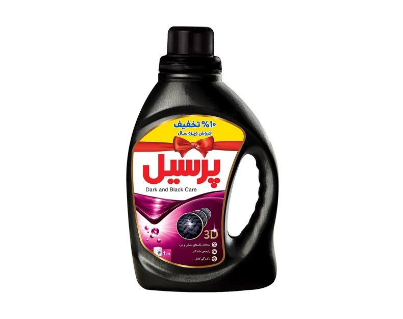 6260105005063 مایع لباسشویی پرسیل- مشکی بلک الگانس 1لیتری - تصویر 1