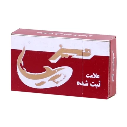 تیغ تیز- استنلس طلایی 20عددی