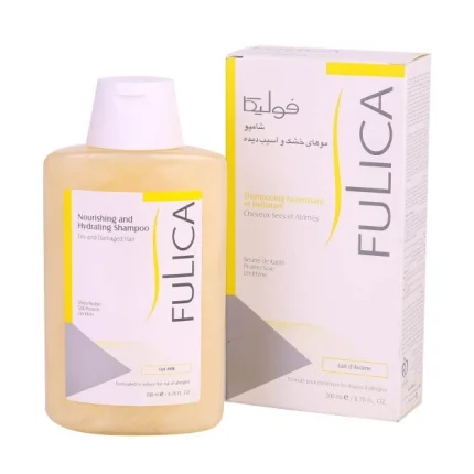 شامپو فولیکا- مخصوص مو های خشک و آسیب دیده 200 میل