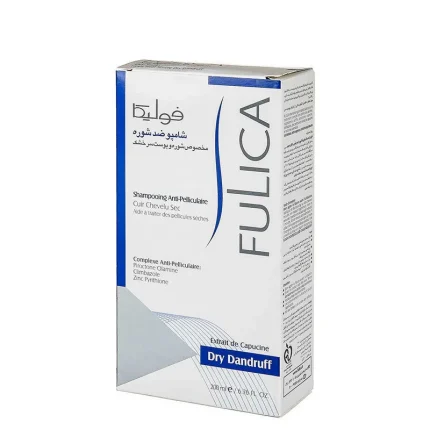 شامپو فولیکا- ضدشوره مخصوص پوست سر خشک 200گرم