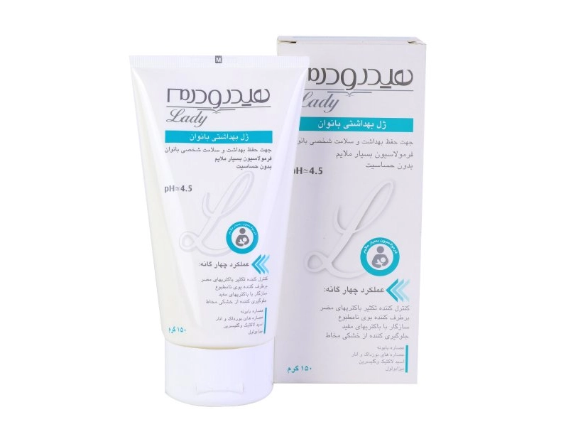 6260147701510 هیدرودرم- ژل شستشوی بانوان 150 میل - تصویر 1