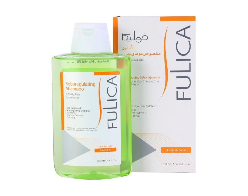 6260147703064 شامپو فولیکا- مخصوص مو های چرب- جهت کاهش چربی سر 200 میل - تصویر 1