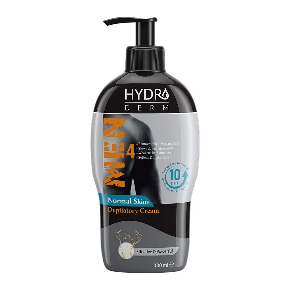 6260147711496 هیدرودرم- کرم موبر آقایان- پوست معمولی 330 میل - تصویر 1