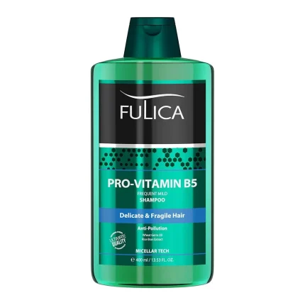 شامپو فولیکا- فری سولفات موی شکننده و مجعد مو های وز دار ب5-ای