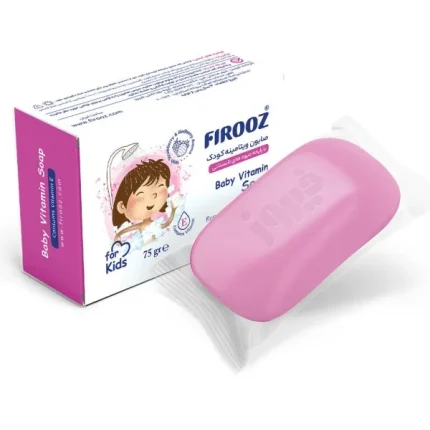 صابون بچه کیدز فیروز- ویتامینه صورتی