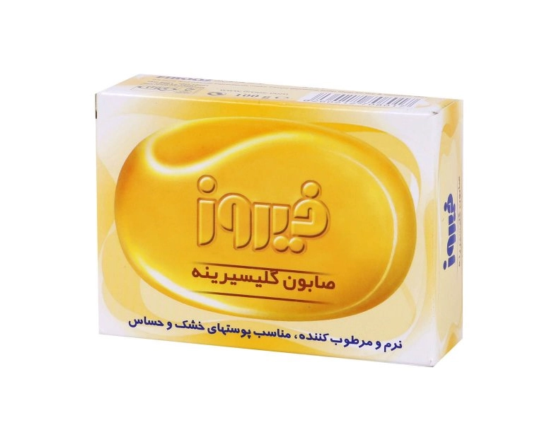 6260212708017 صابون بچه گلیسیرینه فیروز- 100گرمی - تصویر 1