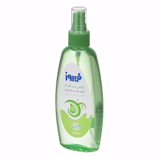 6260212770038 روغن بدن فیروز- آلوئه ورا اسپری - تصویر 1