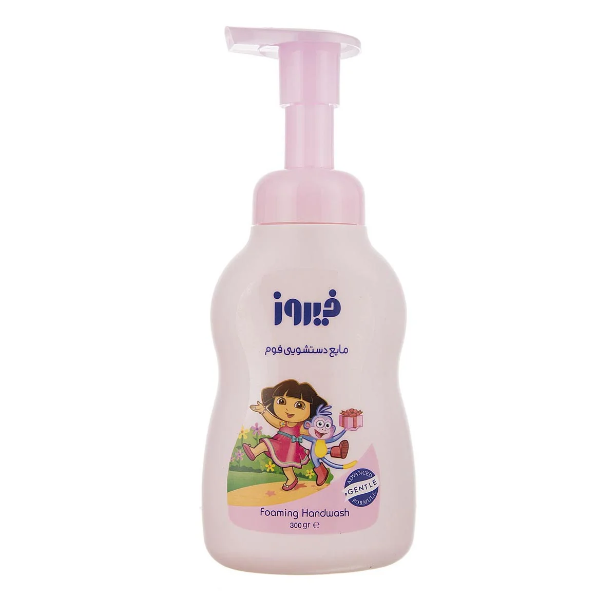 6260212775552 فوم دستشویی فیروز- صورتی 300میل - تصویر 1