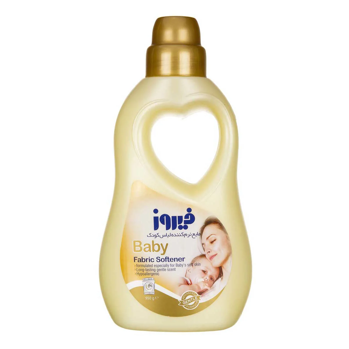 6260212775798 مایع نرم کننده لباس فیروز- طلایی 1لیتری - تصویر 1