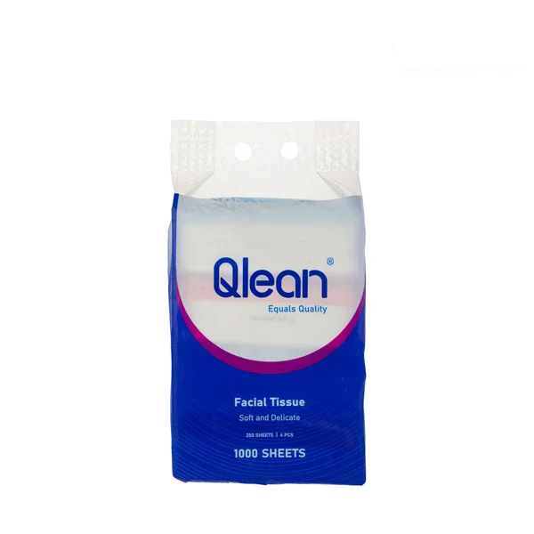 6260248200059 دستمال کاغذی کیولین- 250برگ دولایه پک 4عددی - تصویر 1