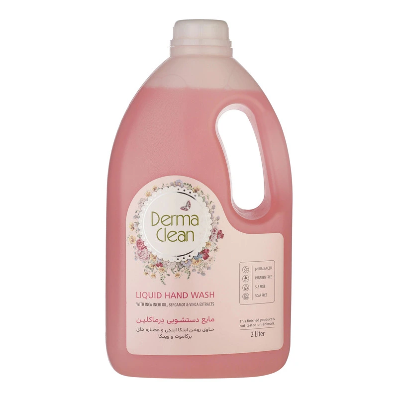 6260374001452 مایع دستشویی درماکلین- شفاف برگاموت 2لیتری - تصویر 1