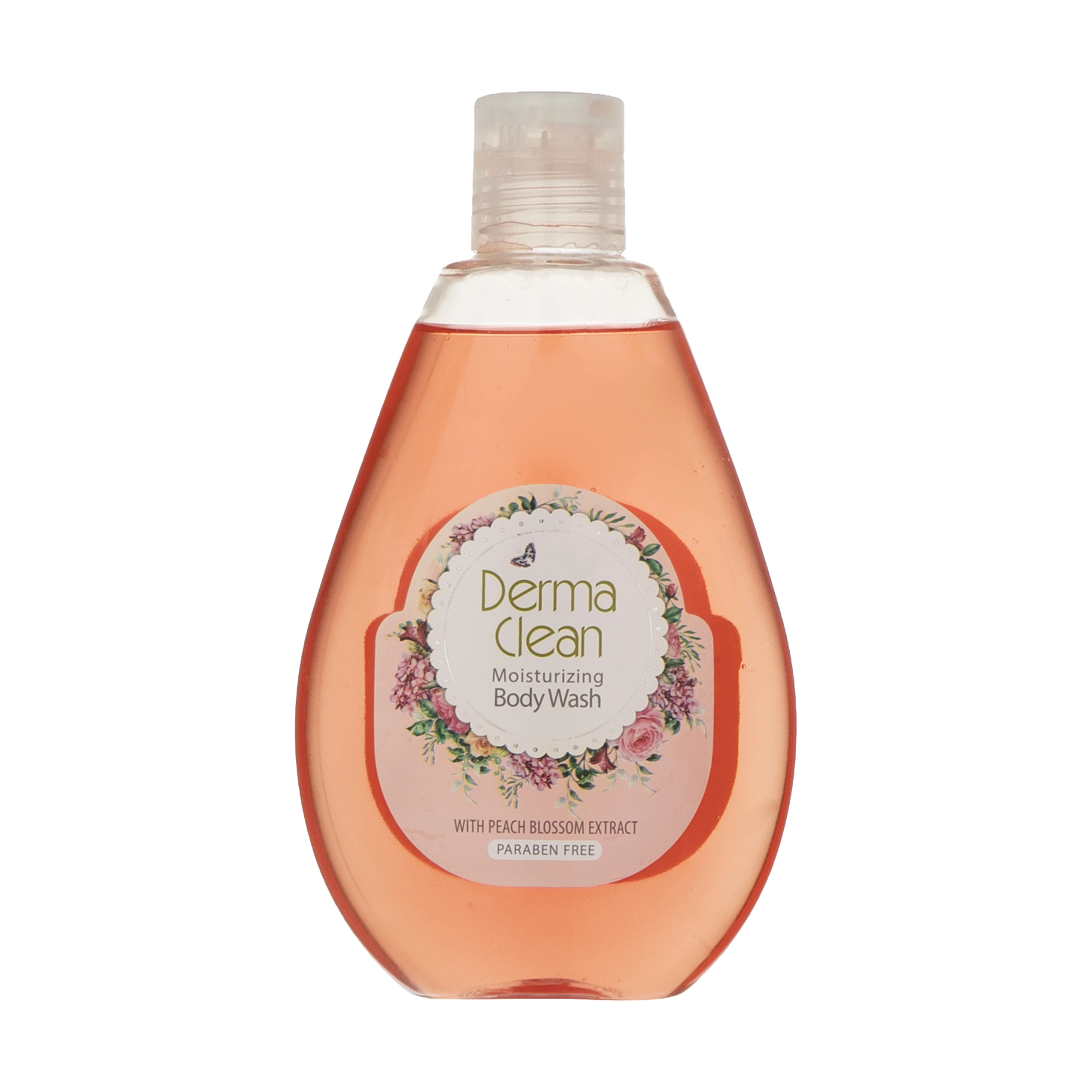 6260374027636 شامپو بدن درماکلین- نرم کننده هلو4004 - تصویر 1