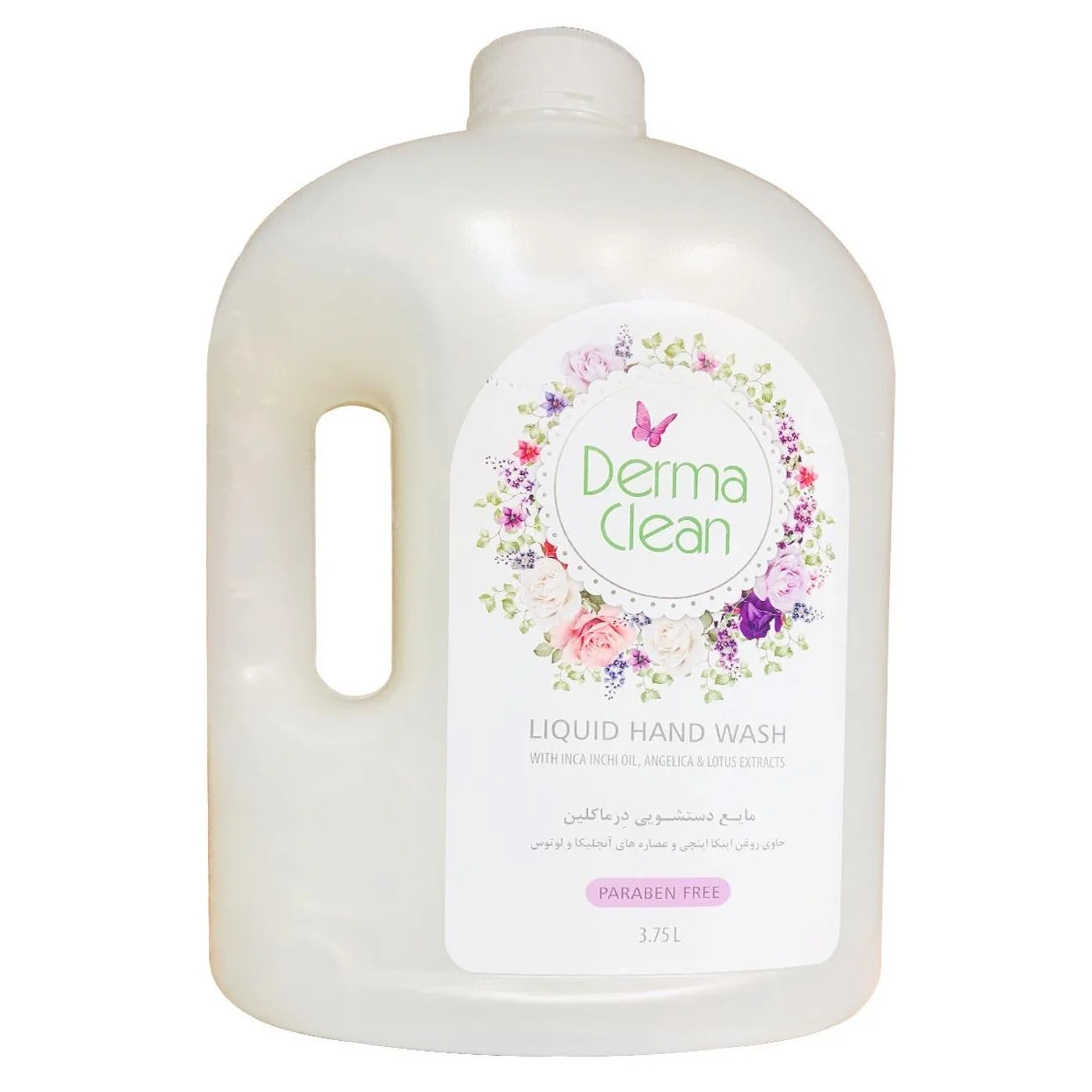 6260374028169 مایع دستشویی درماکلین- صدفی آنجلیکا 3750گرم - تصویر 1