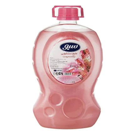 مایع دستشویی سیو- طرح حباب صورتی 4 لیتری