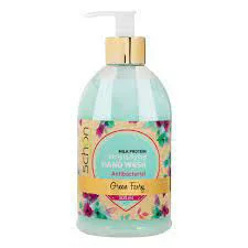 مایع دستشویی شون- کرمی سبز آبی  500میل