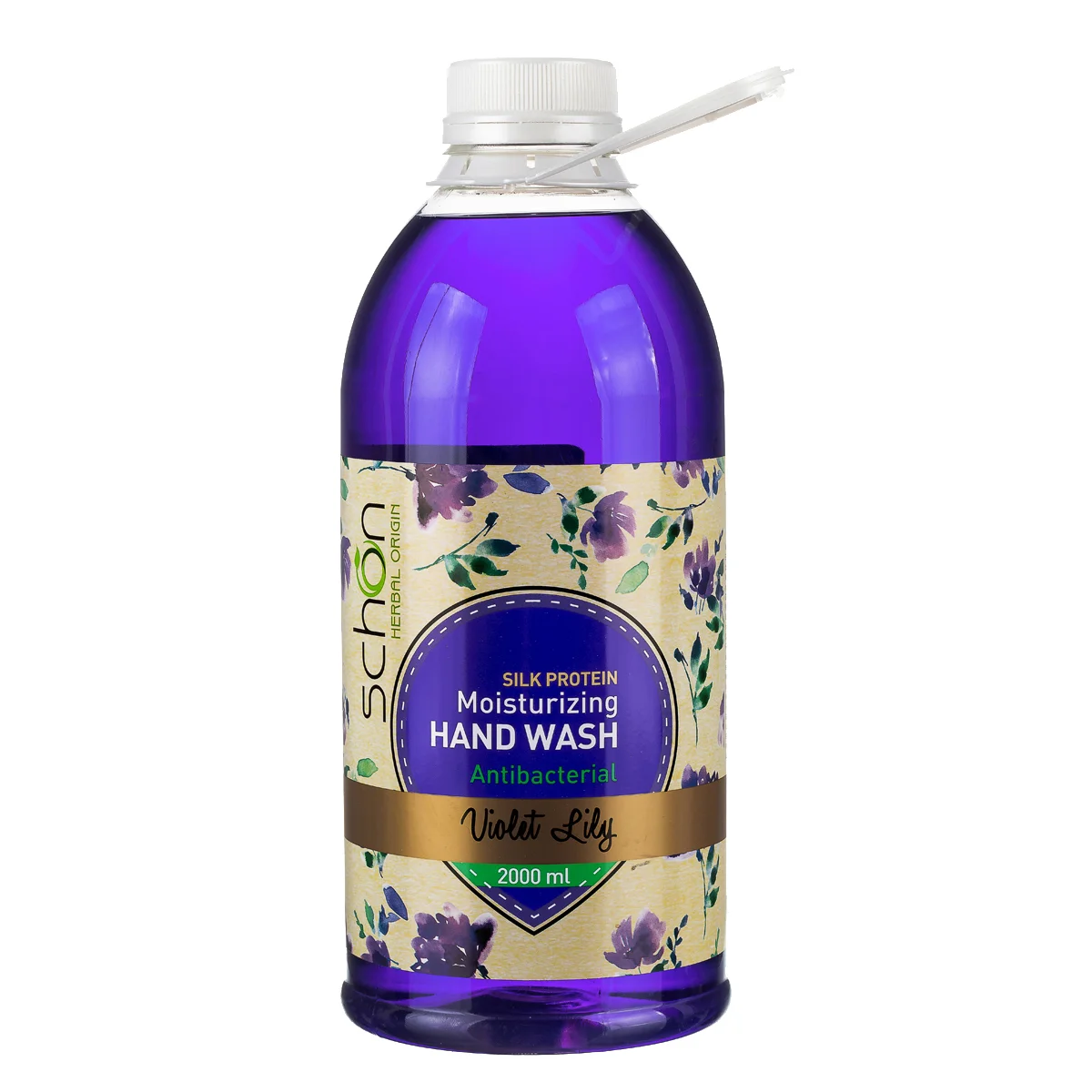 6260482525581 مایع دستشویی شون- شفاف بنفش ویولت لیلی جدید 2000میل - تصویر 1