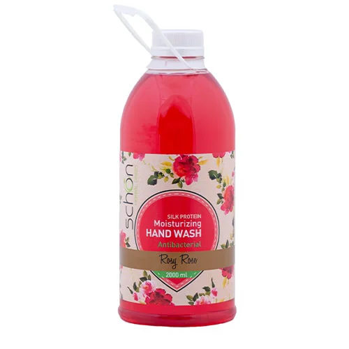 6260482531858 مایع دستشویی شون- شفاف قرمز رز جدید 2000میل - تصویر 1