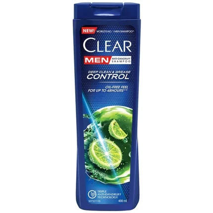 شامپو کلیر- آقایان ضدشوره- کنترل چربی 400گرم