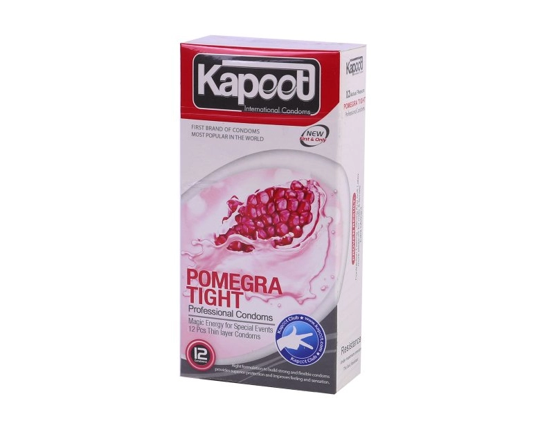 6260623331071 کاندوم کاپوت- مدل اناری 12 عددی - تصویر 1