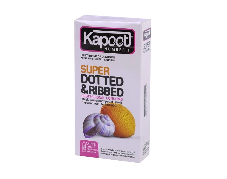 6260623331170 کاندوم کاپوت- هزار و یک خار درشت 10 عددی - تصویر 1