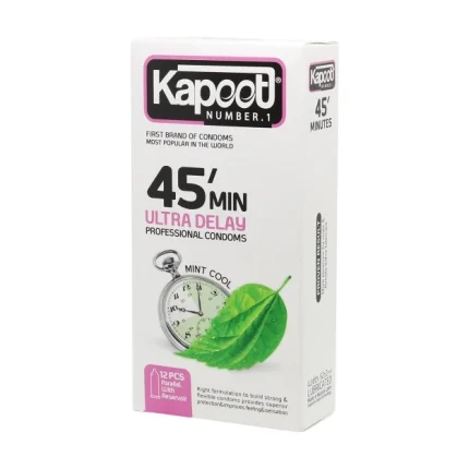 کاندوم کاپوت- تاخیری 45 دقیقه ای 12 عددی