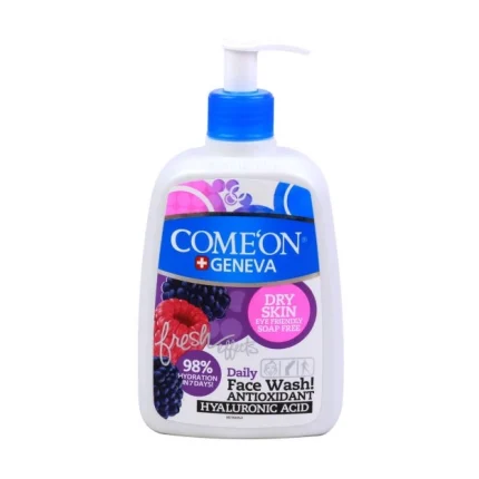 ژل شست و شوی صورت کامان- مخصوص پوست خشک