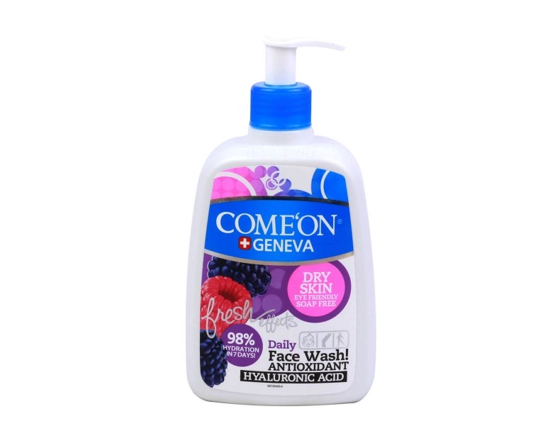 6260623339732 ژل شست و شوی صورت کامان- مخصوص پوست خشک - تصویر 1