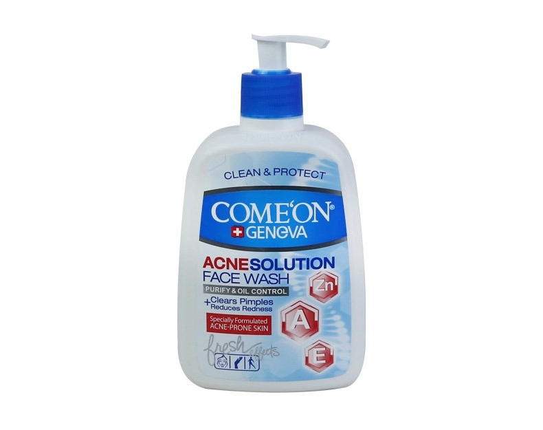 6260623342367 ژل شست و شوی صورت کامان- مخصوص پوست دارای جوش - تصویر 1