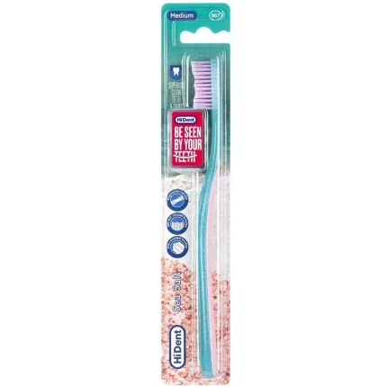 مسواک های دنت-967 سی سالت متوسط قابدار -پایا