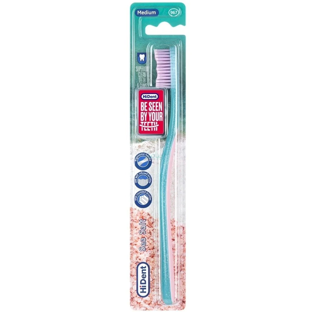 6261670805348 مسواک های دنت-967 سی سالت متوسط قابدار -پایا - تصویر 1