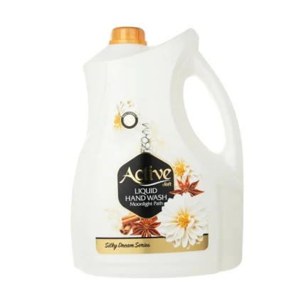 مایع دستشویی صدفی اکتیو- سفید سری رویای ابریشمی 3750گرمی