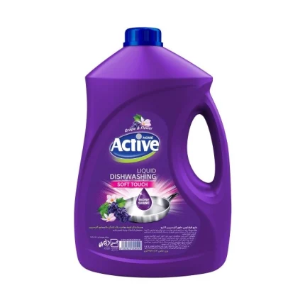 مایع ظرفشویی اکتیو-گلیسیرین بنفش  3500گرمی