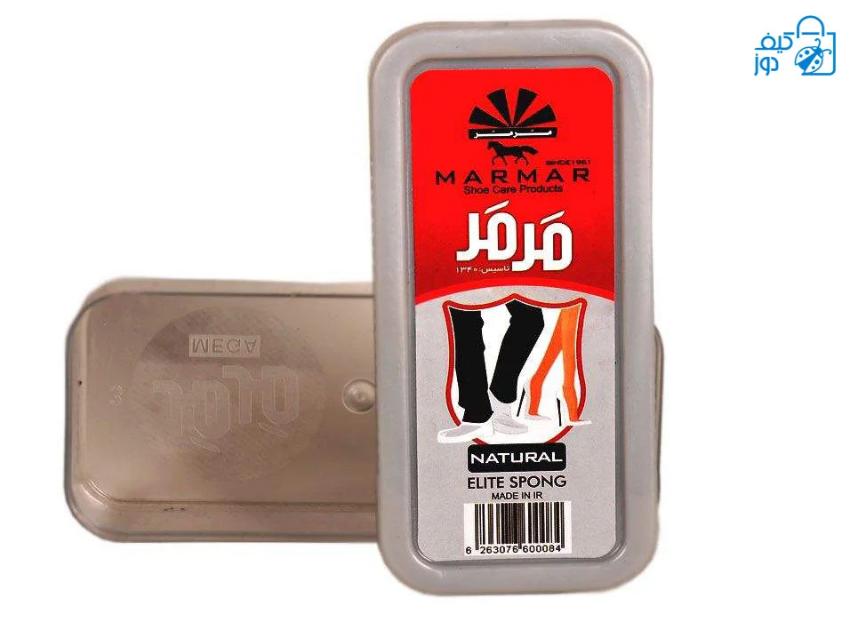 6263076600114 واکس براق کننده کفش مرمر لوتوس- بی رنگ - تصویر 1