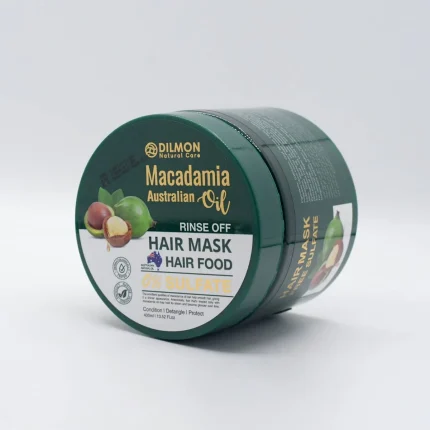 ماسک مو دیلمون-با آبکشی فری سولفات-حاوی روغن ماکادمیا 400میل