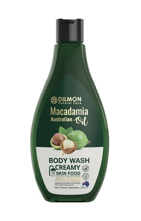 6263289502847 شامپو بدن کرمی دیلمون- بدون پارابن- حاوی روغن ماکادمیا 415میل - تصویر 1