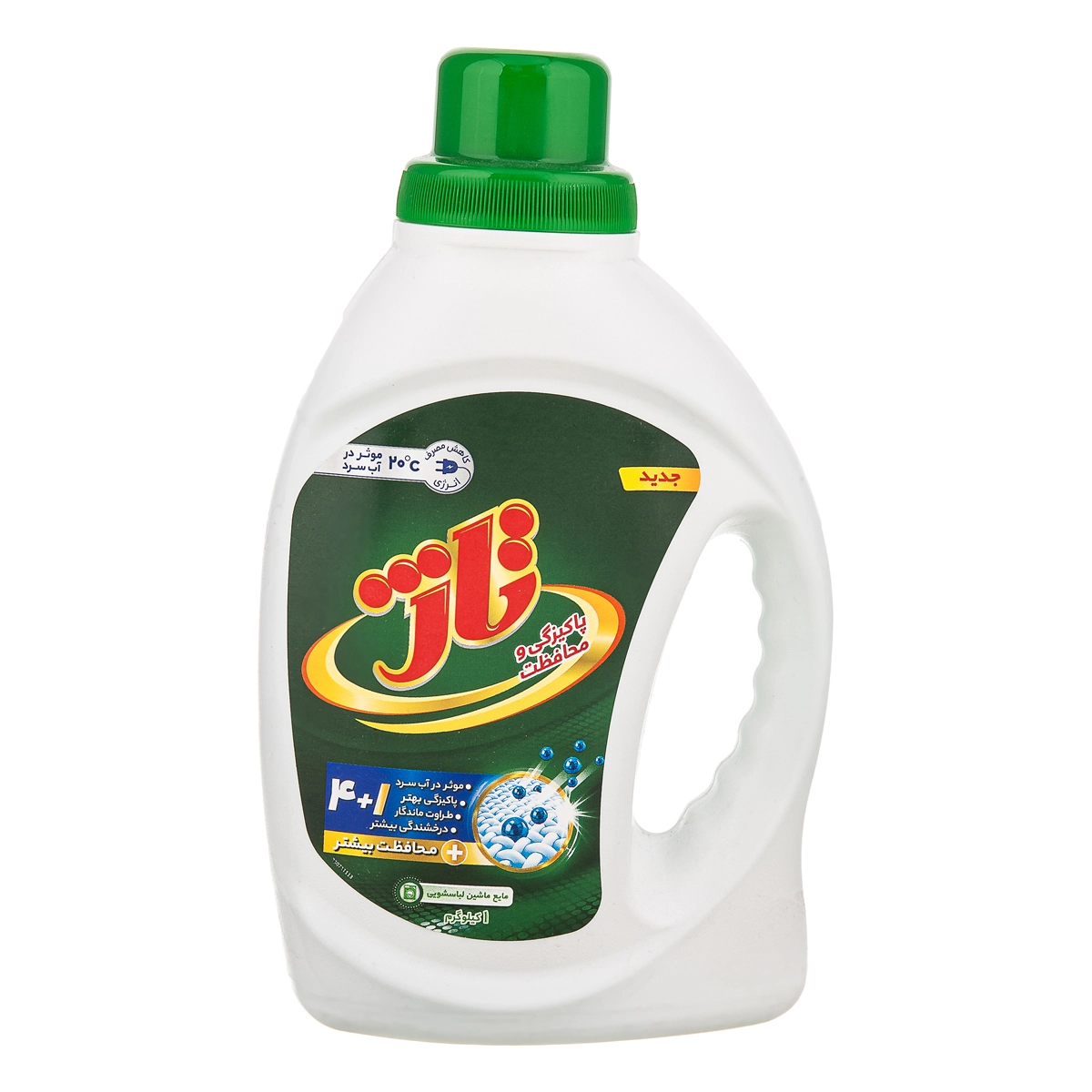 6263414004642 مایع لباسشویی ماشینی تاژ- معمولی اسموکی 1لیتری - تصویر 1