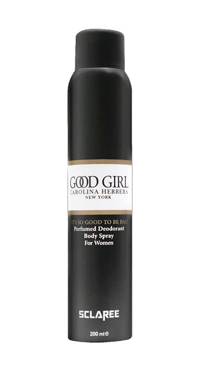 6263628103858 اسپری خوشبوکننده بدن اسکلاره- گود گرل-بانوان 200میل - تصویر 1