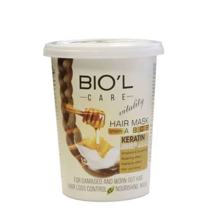 ماسک مو بیول-پمپی شیروعسل کنترل ریزش و موی فرسوده 500 میل