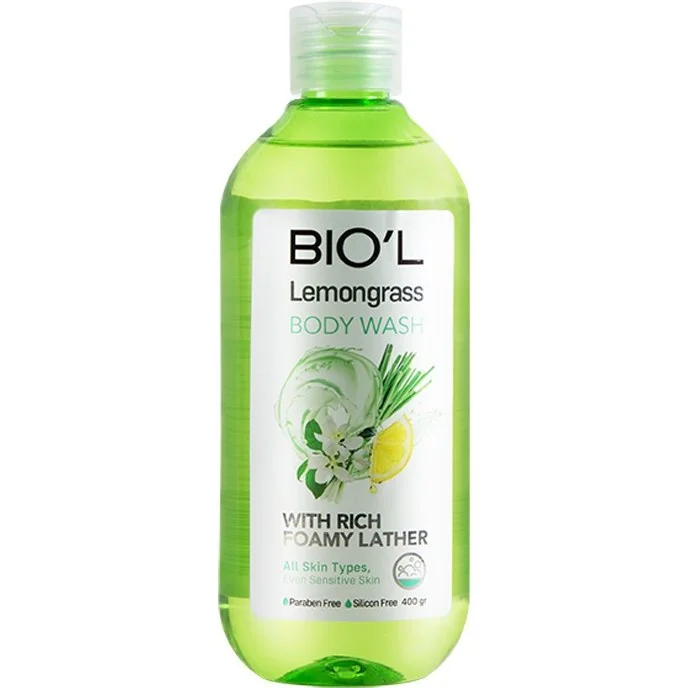 6264707022060 شامپو بدن شفاف بیول - عصاره لمون گرس 400 میل - تصویر 1