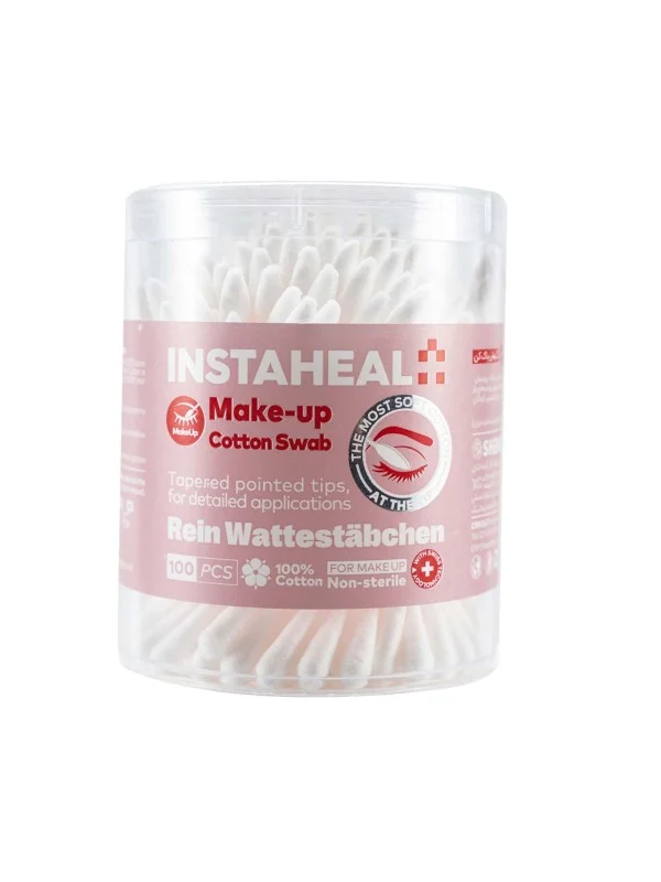 6264707023241 گوش پاک کن اینستاهیل - استوانه ای آرایشی 100 عددی - تصویر 1